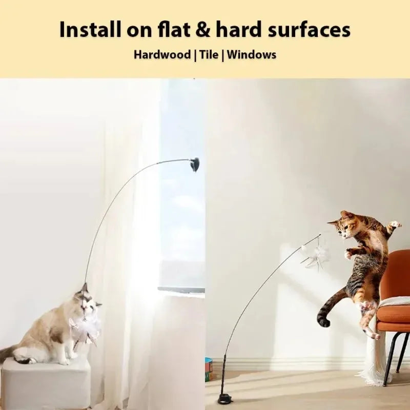 Interactive Bird Simulation Cat Toy Set