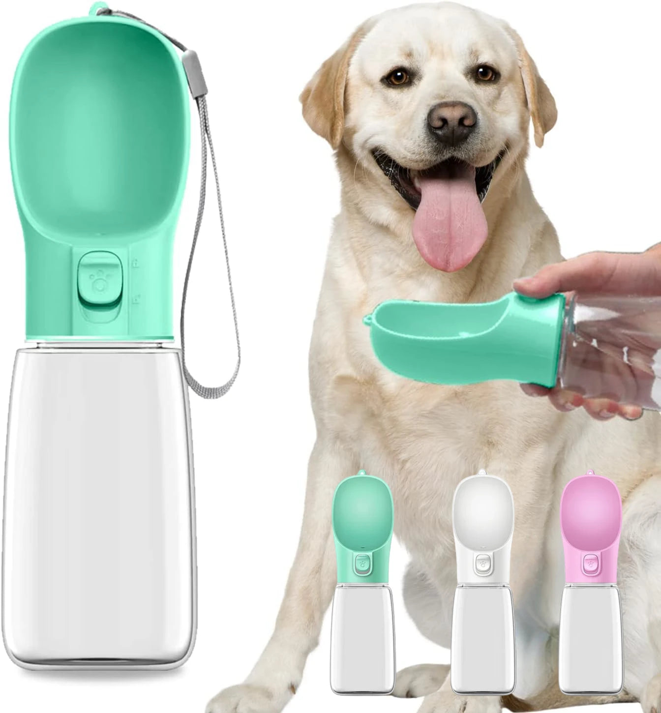 Dog Water Bottle Portable Leak Proof Puppy Water Dispenser