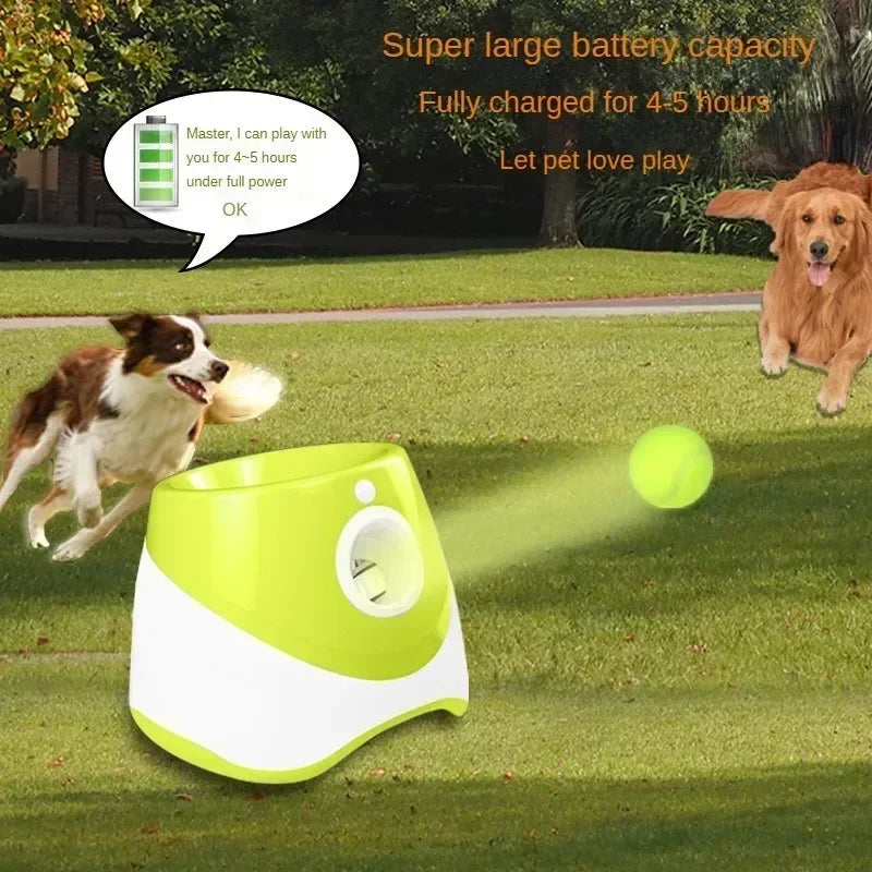 Automatic Pet Throw Jump Ball Dog Catapult Ball Launcher Dog Toy Bulldog Toy Tennis Machine Automatic Pet Throw