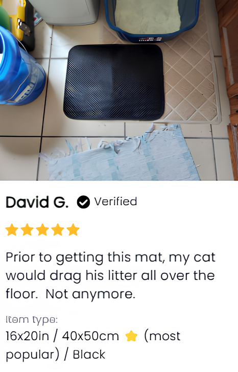 Waterproof Cat Litter Mat