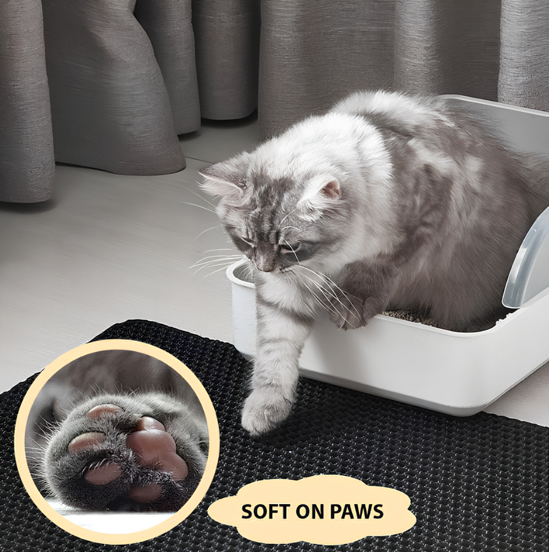 Waterproof Cat Litter Mat